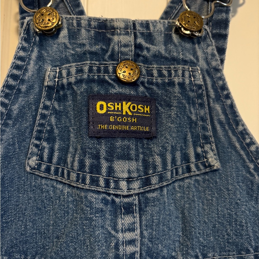 Vintage Oshkosh 100% Cotton Overalls - Picture 3 of 6